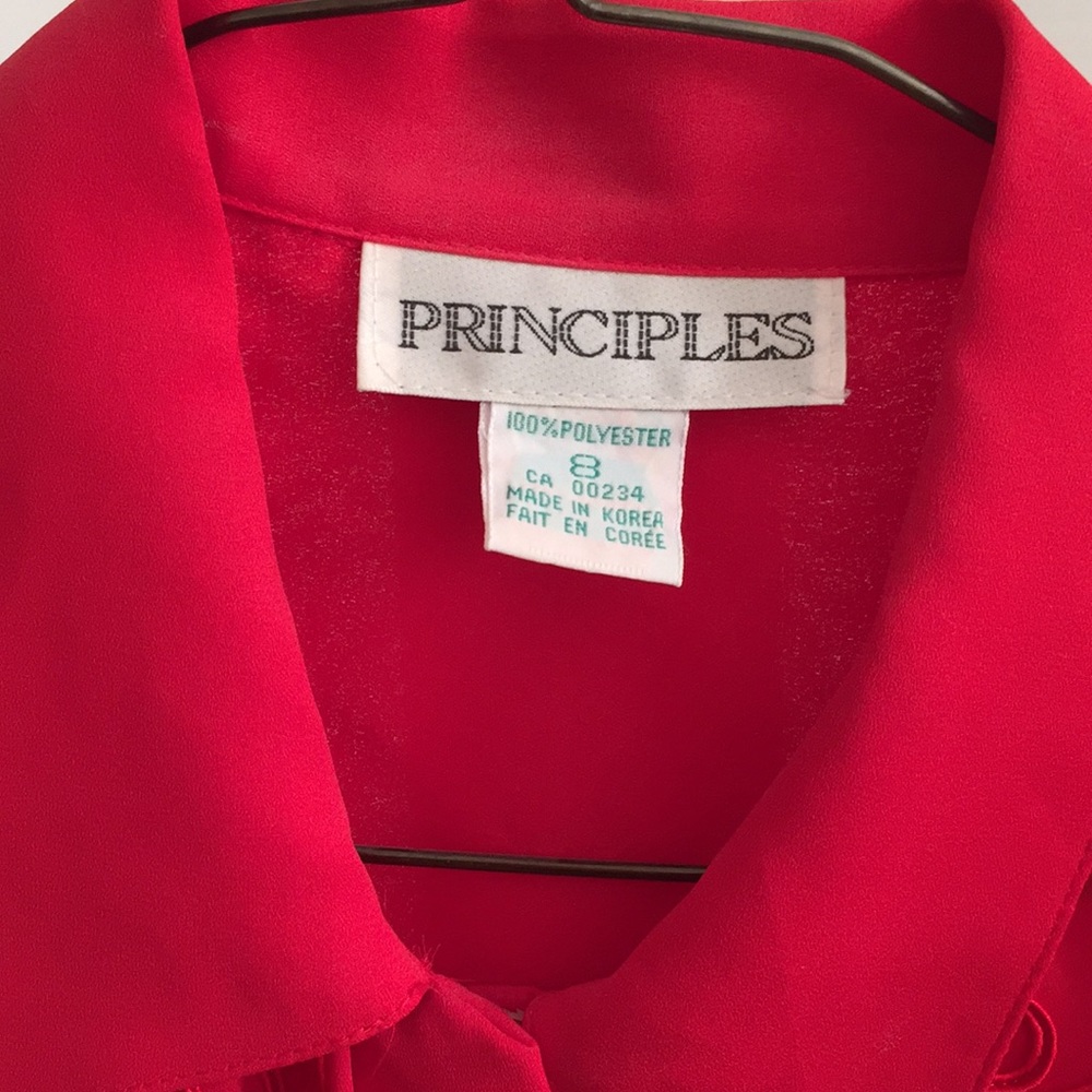 ❤️ PRINCIPLES red blouse - Picture 4 of 9